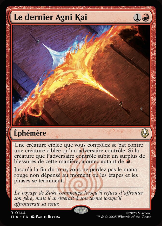 Le dernier Agni Kai