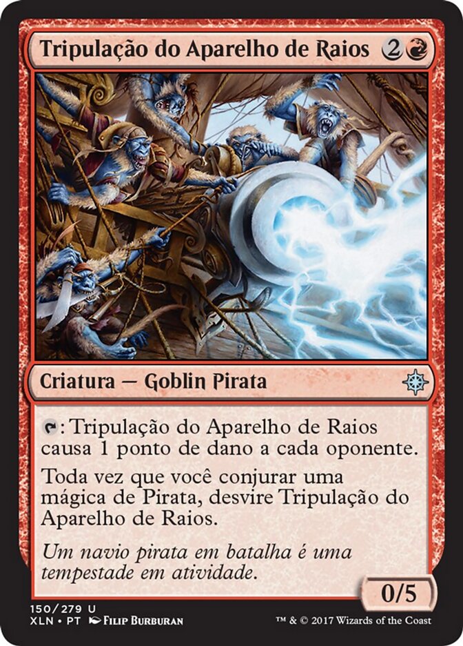 Tripulação do Aparelho de Raios