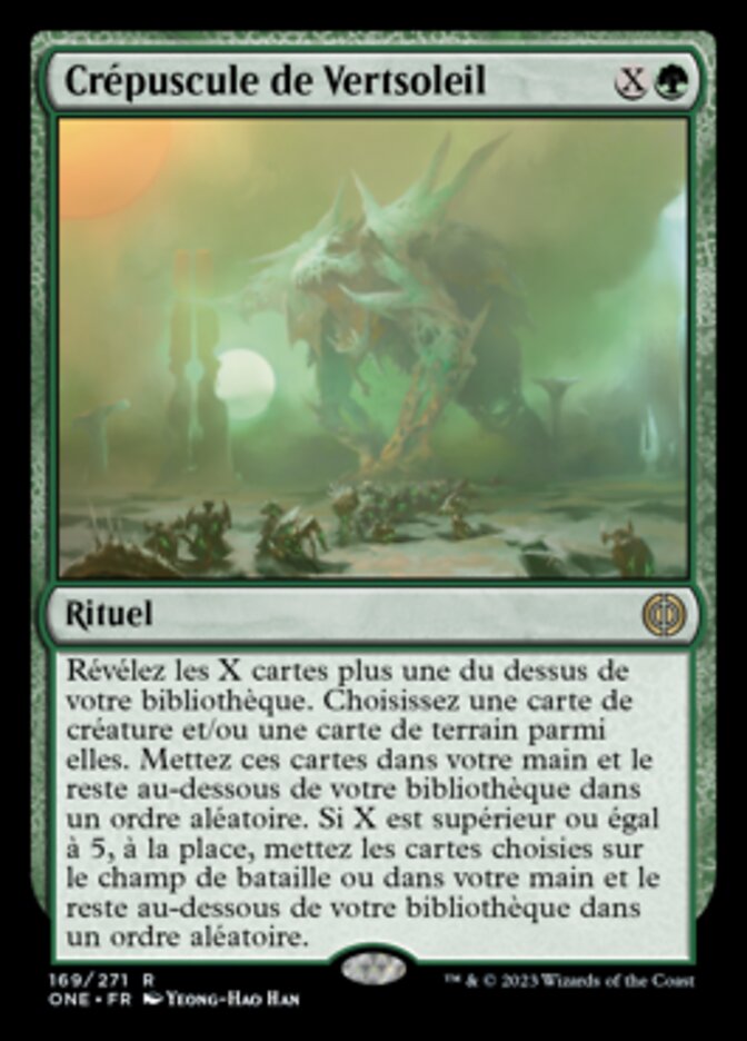 Crépuscule de Vertsoleil
