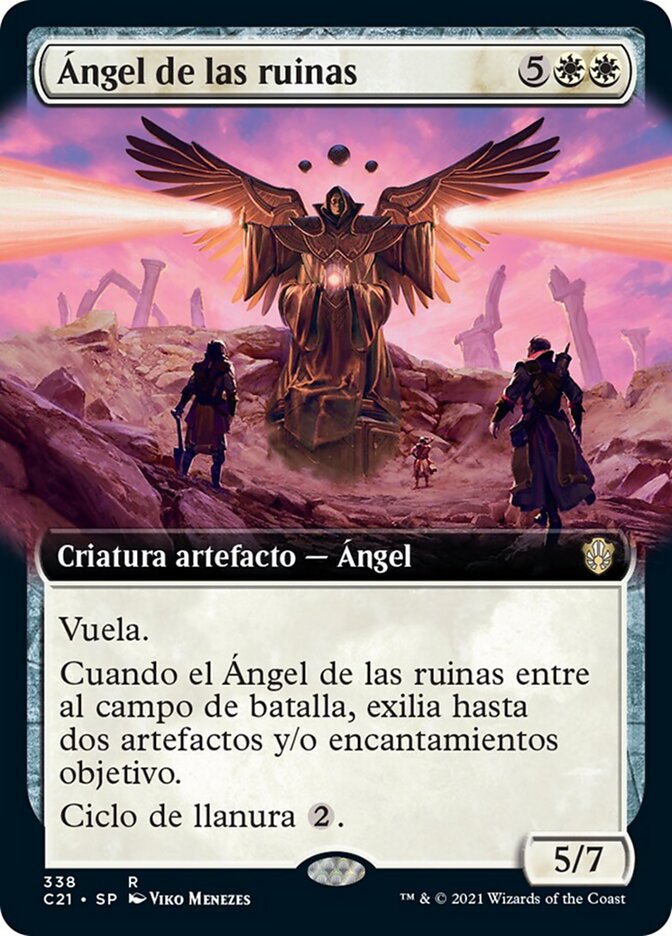 Ángel de las ruinas