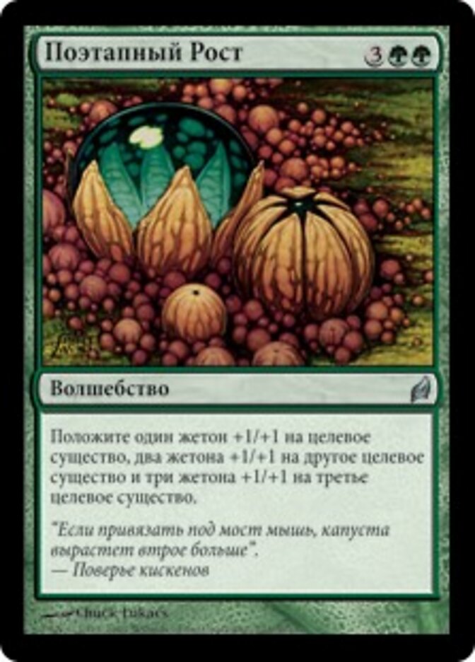 Поэтапный Рост