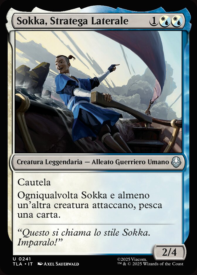 Sokka, Stratega Laterale