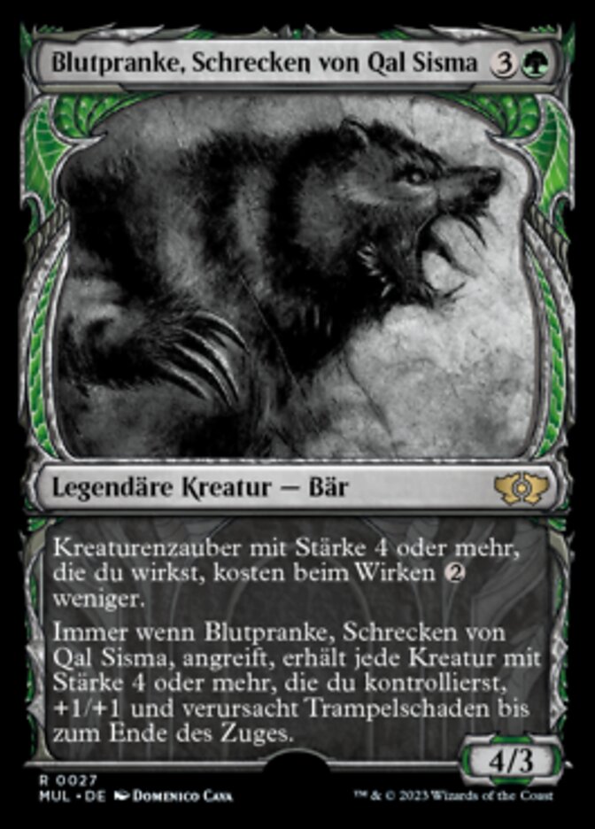 Blutpranke, Schrecken von Qal Sisma