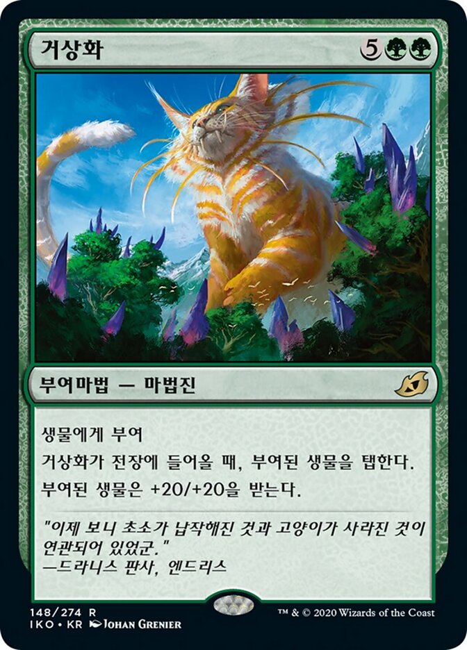 거상화