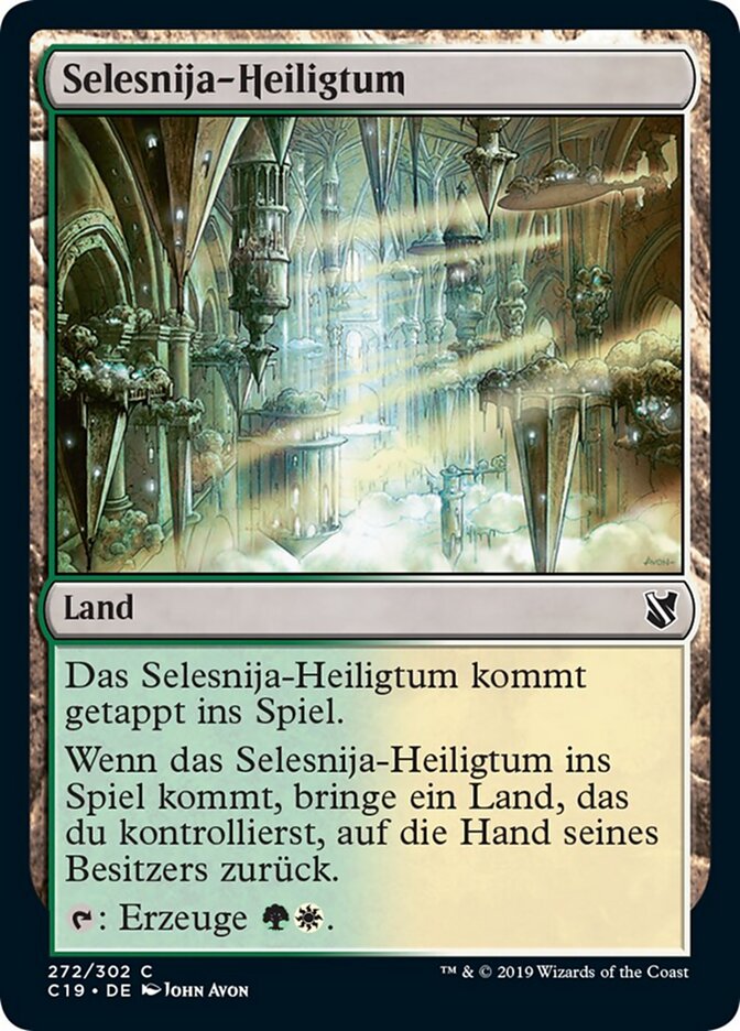 Selesnija-Heiligtum