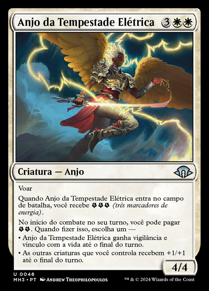 Anjo da Tempestade Elétrica