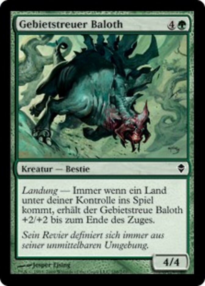 Gebietstreuer Baloth