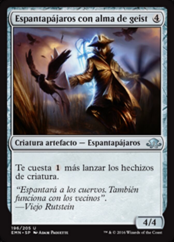 Espantapájaros con alma de geist