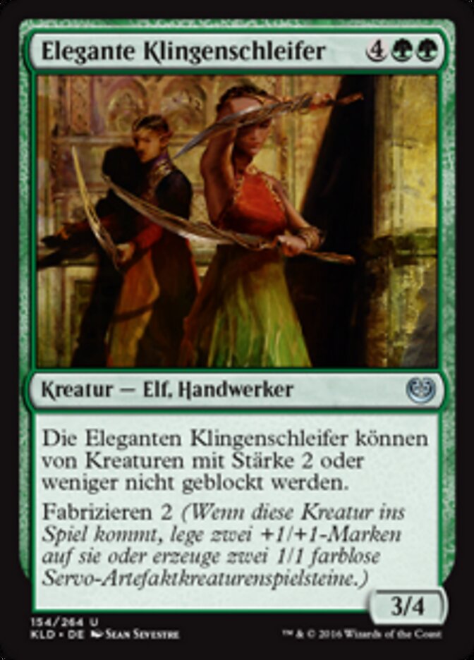 Elegante Klingenschleifer