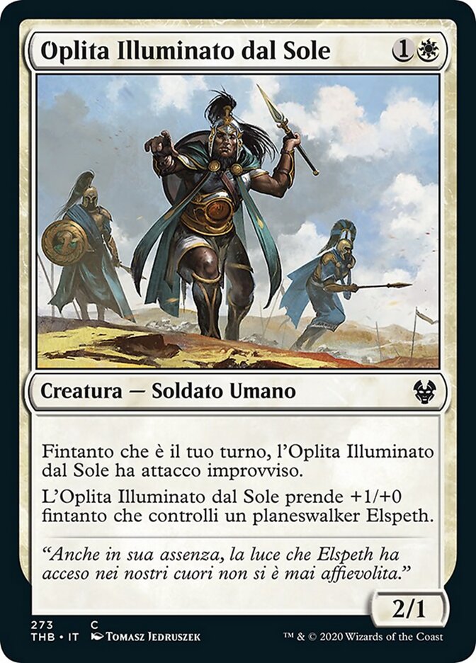 Oplita Illuminato dal Sole