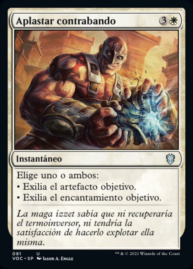 Aplastar contrabando