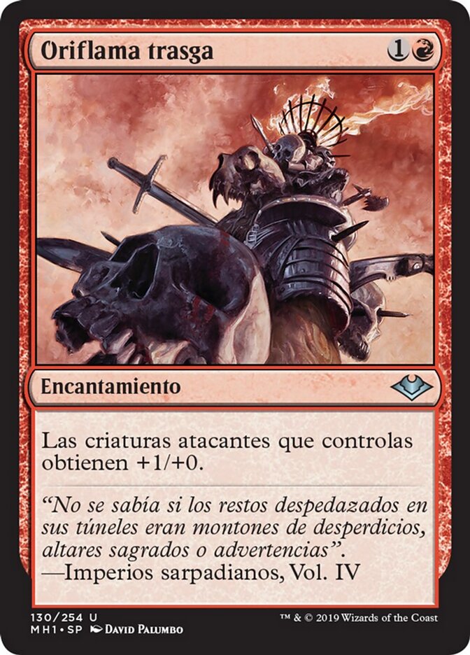 Oriflama trasga