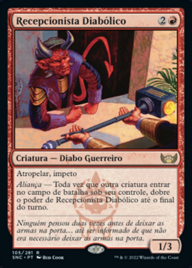 Recepcionista Diabólico