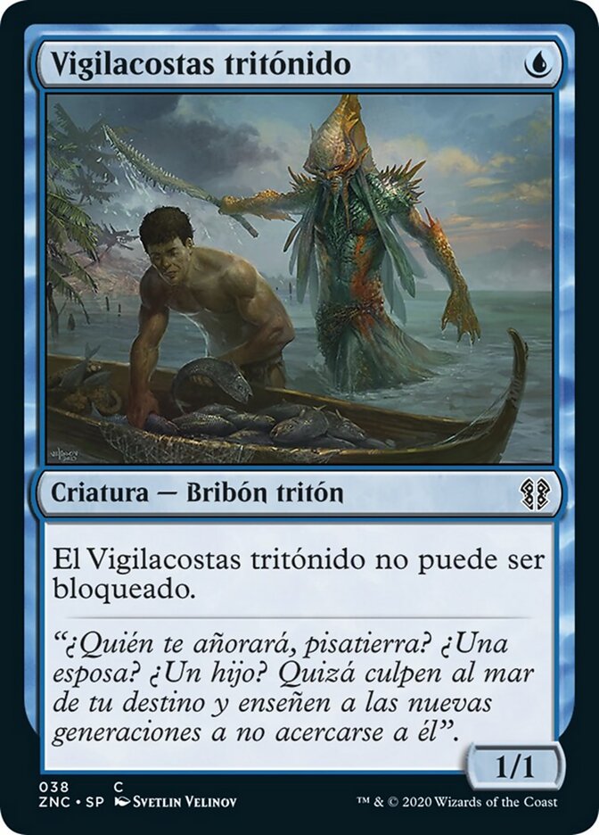 Vigilacostas tritónido
