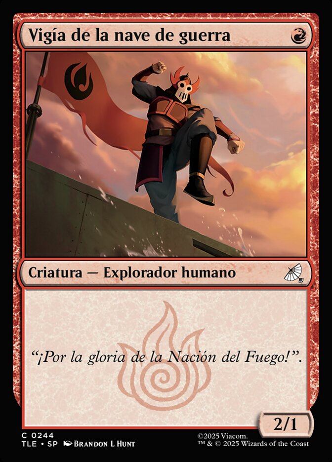 Vigía de la nave de guerra