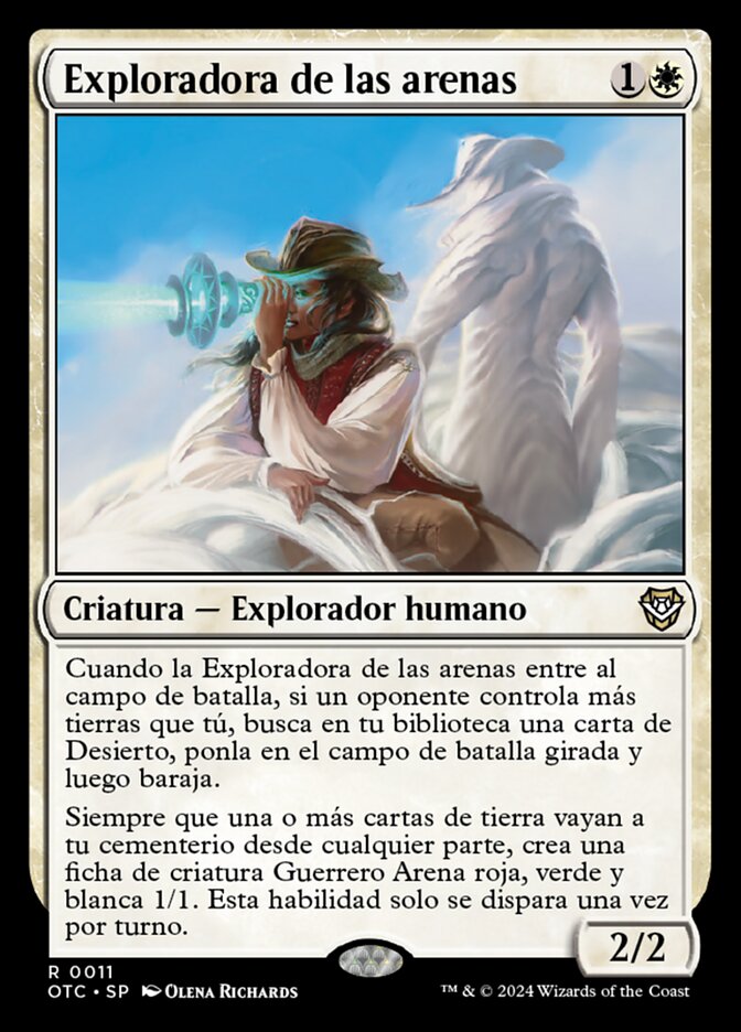 Exploradora de las arenas