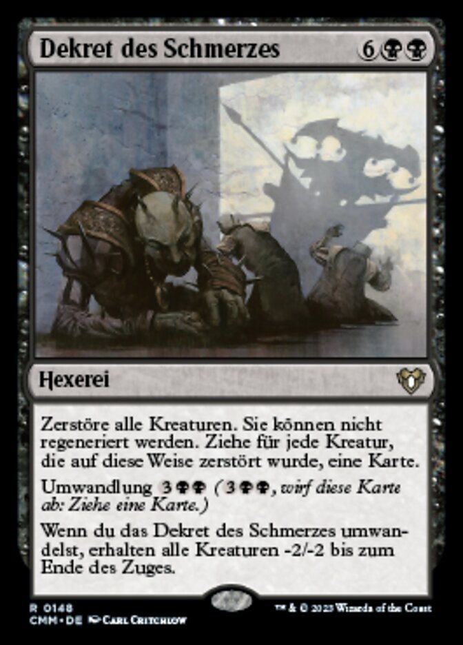 Dekret des Schmerzes