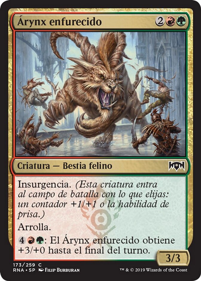 Árynx enfurecido
