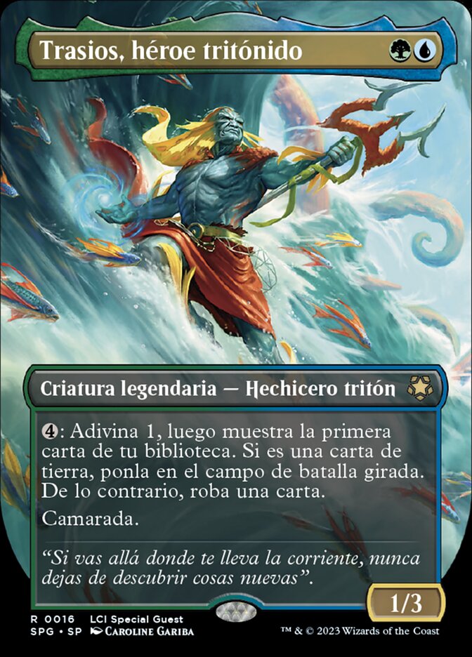 Trasios, héroe tritónido