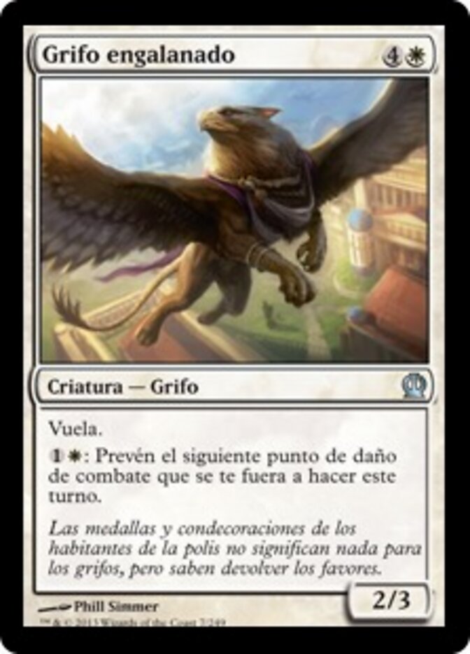 Grifo engalanado
