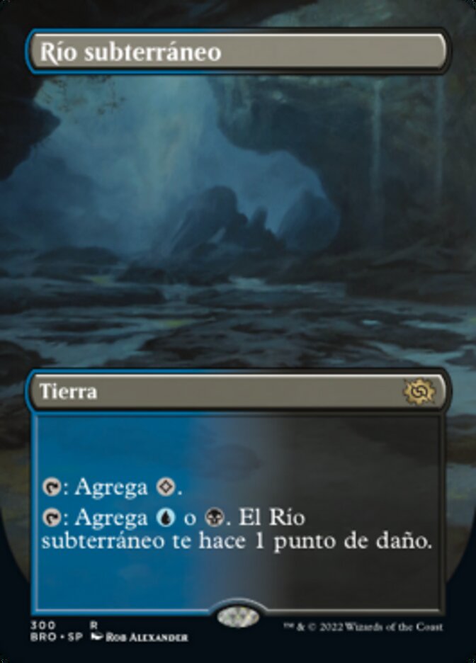 Río subterráneo