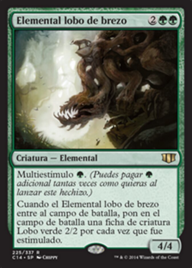 Elemental lobo de brezo