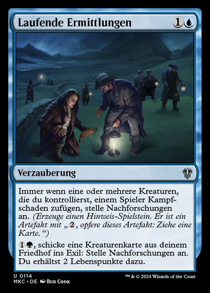 Laufende Ermittlungen