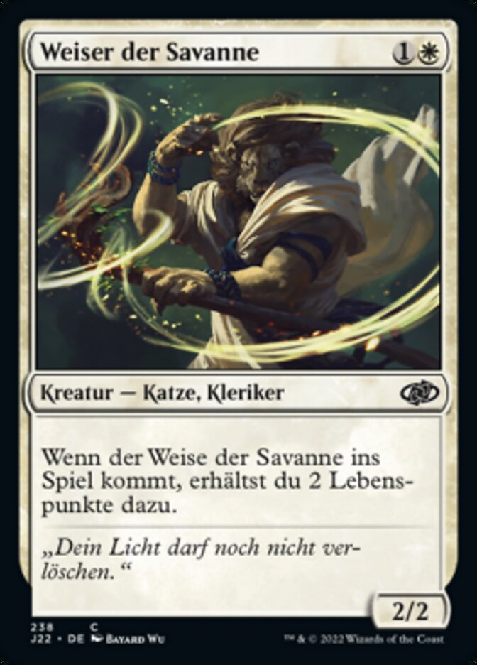 Weiser der Savanne