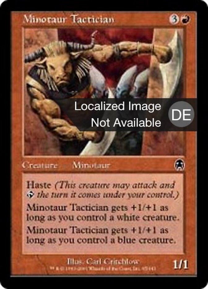 Minotauren-Taktiker