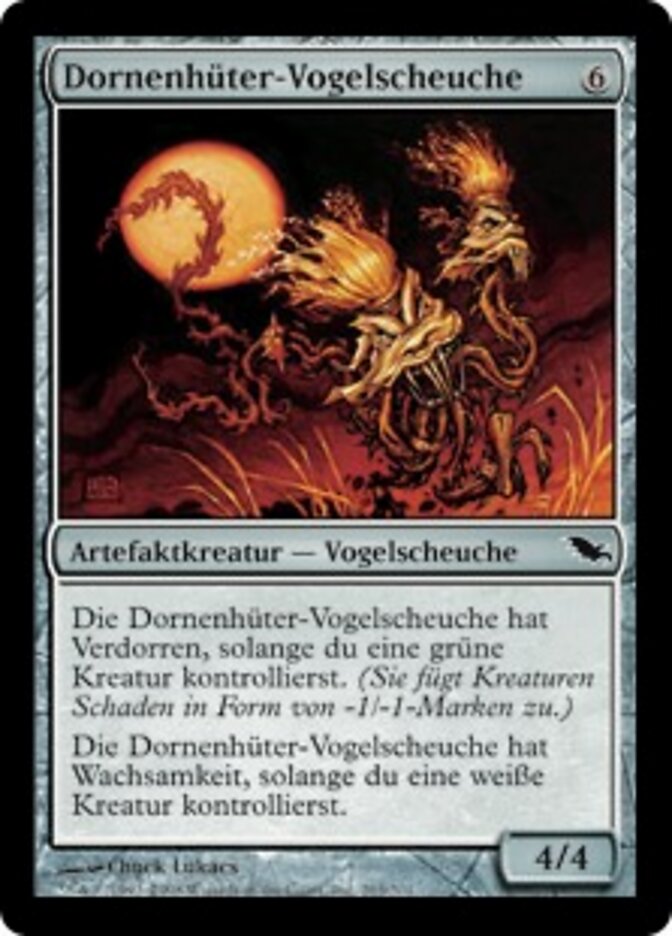 Dornenhüter-Vogelscheuche