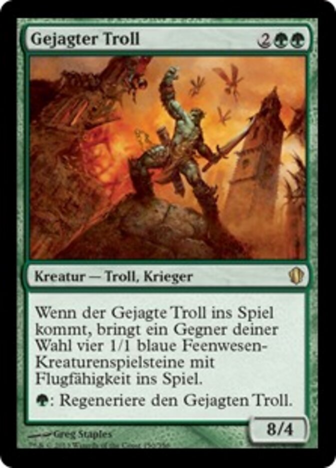 Gejagter Troll