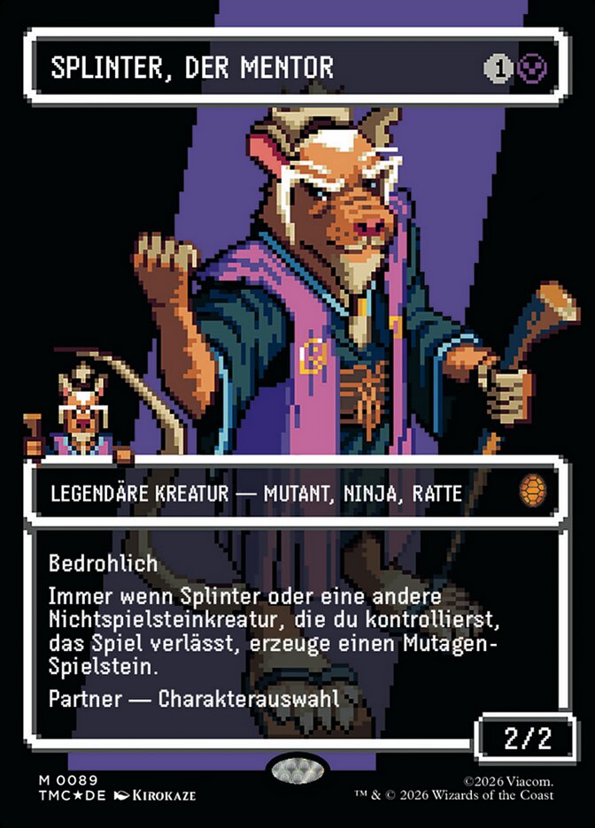 Splinter, der Mentor
