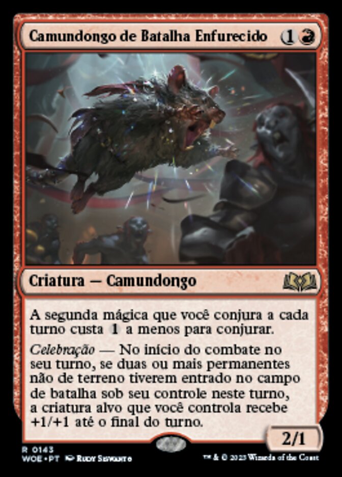 Camundongo de Batalha Enfurecido
