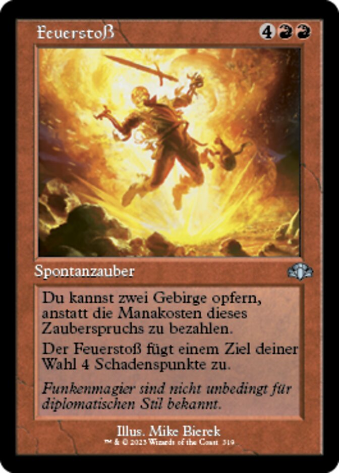 Feuerstoß