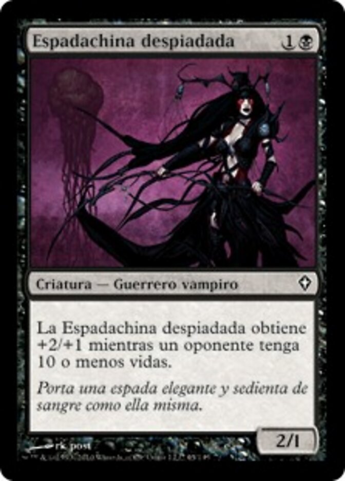 Espadachina despiadada