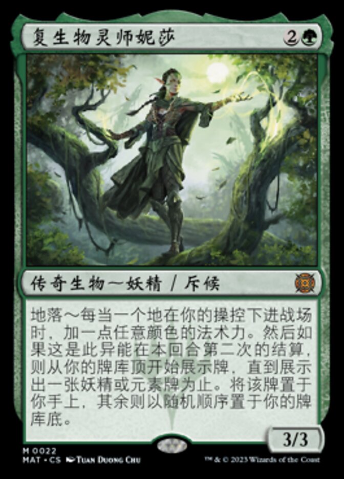 复生物灵师妮莎