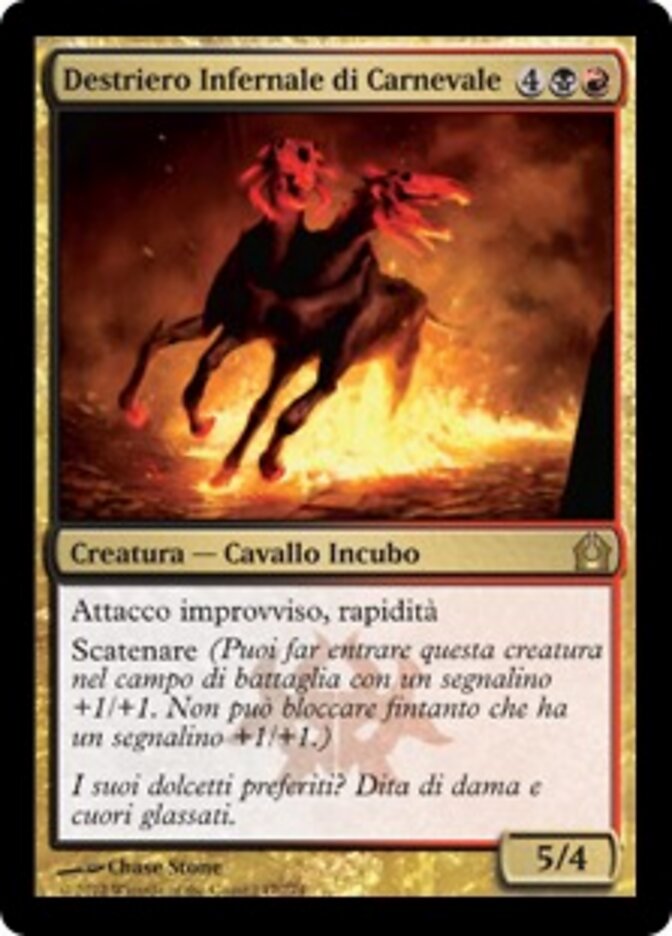 Destriero Infernale di Carnevale