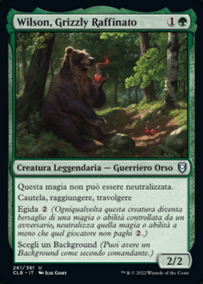 Wilson, Grizzly Raffinato