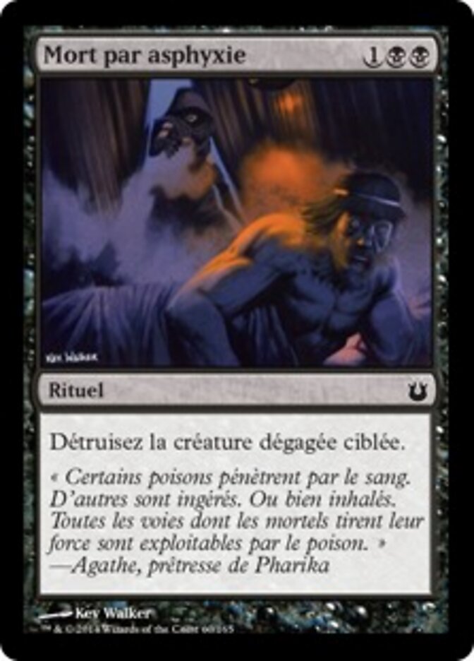Mort par asphyxie