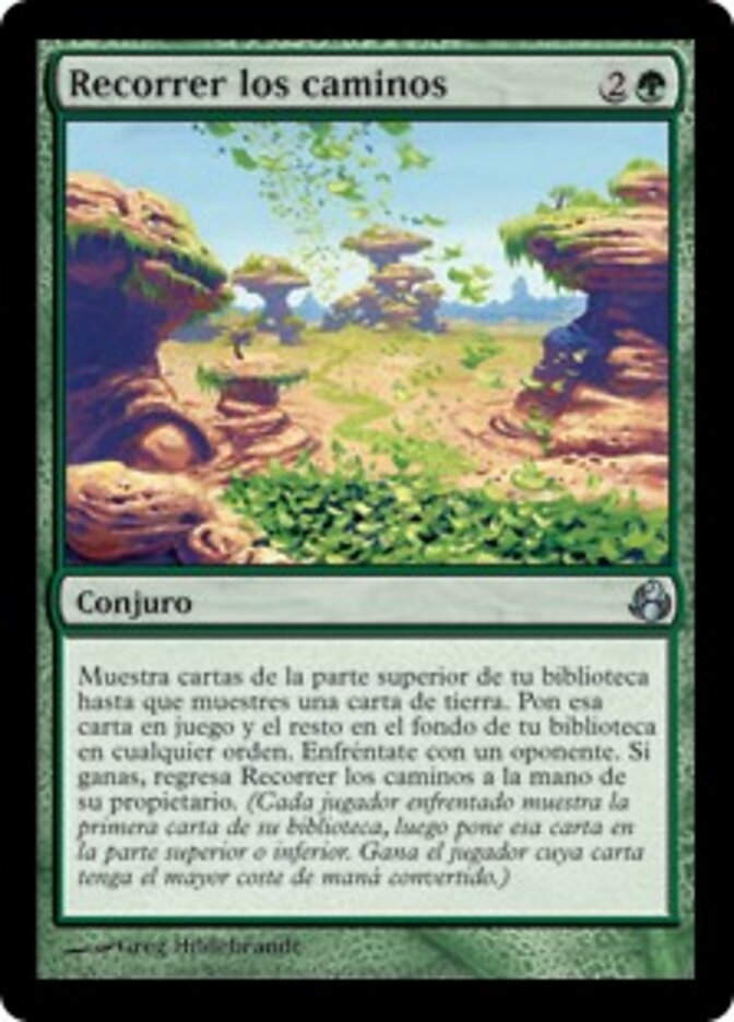 Recorrer los caminos