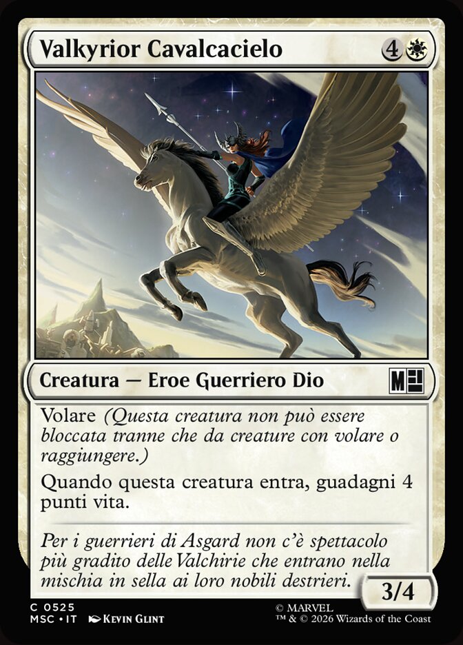 Valkyrior Cavalcacielo
