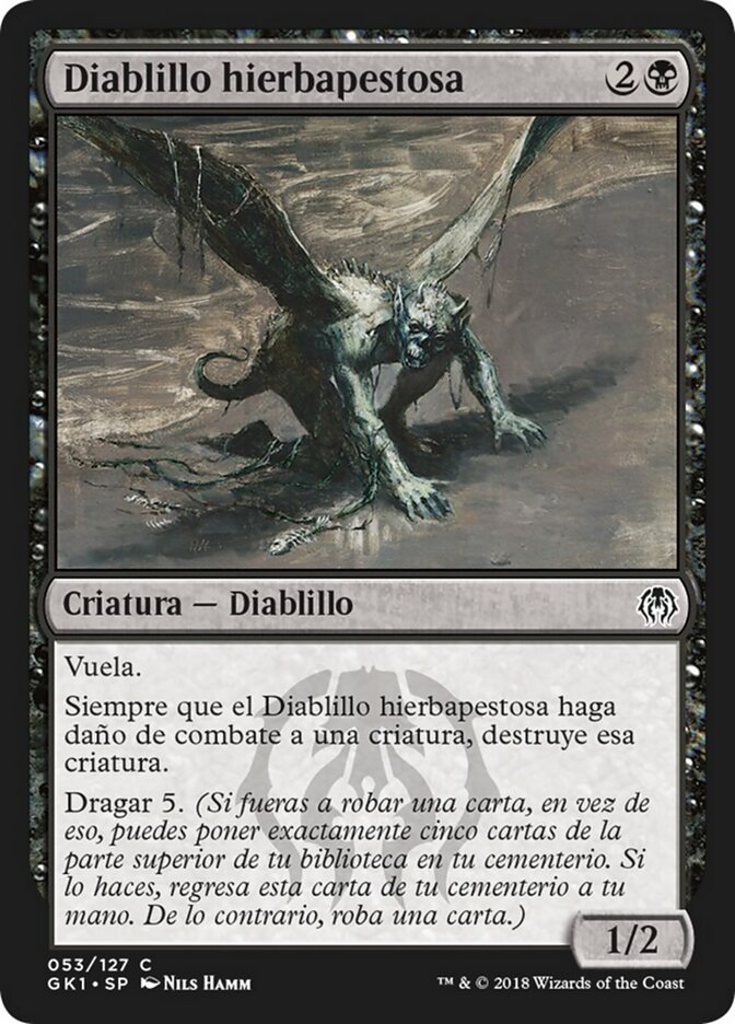Diablillo hierbapestosa