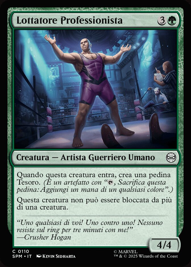 Lottatore Professionista