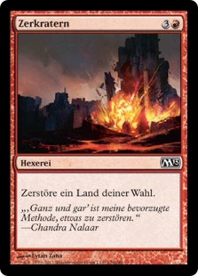 Zerkratern