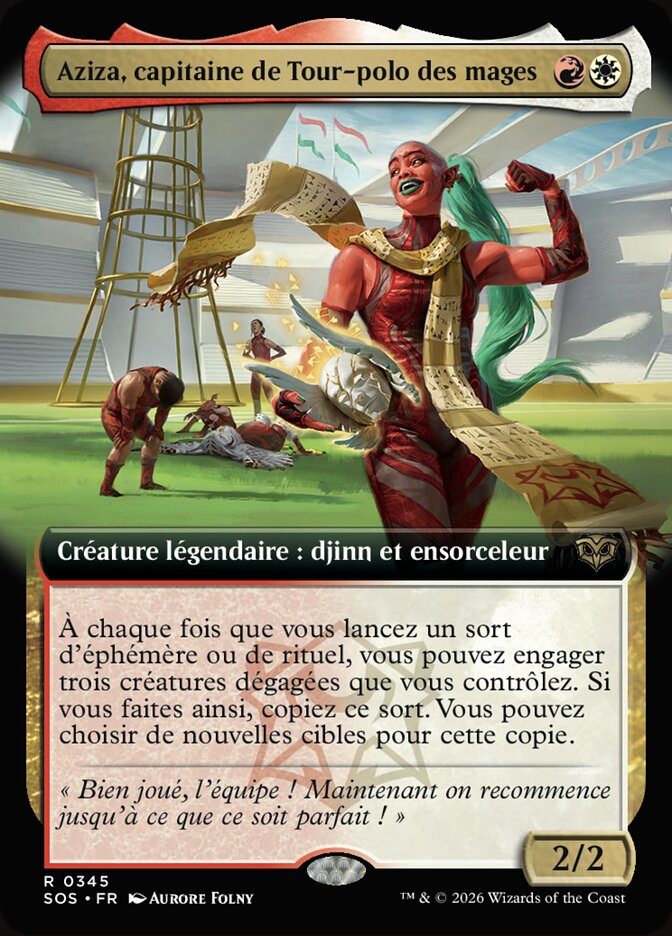Aziza, capitaine de Tour-polo des mages
