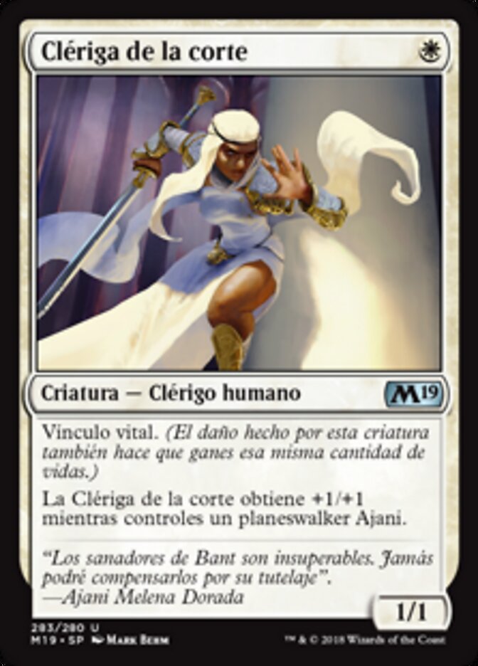 Clériga de la corte