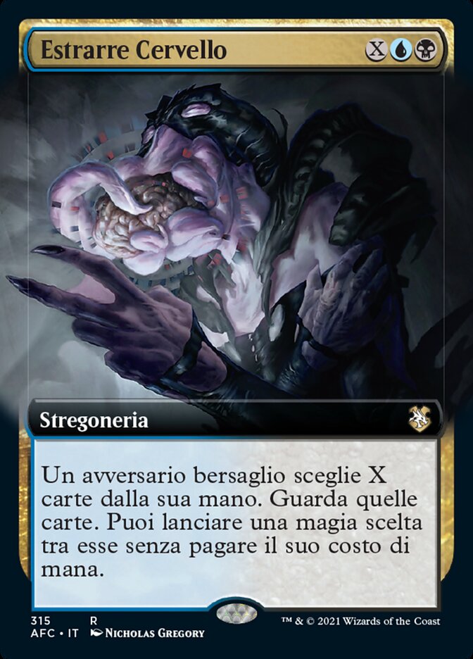 Estrarre Cervello