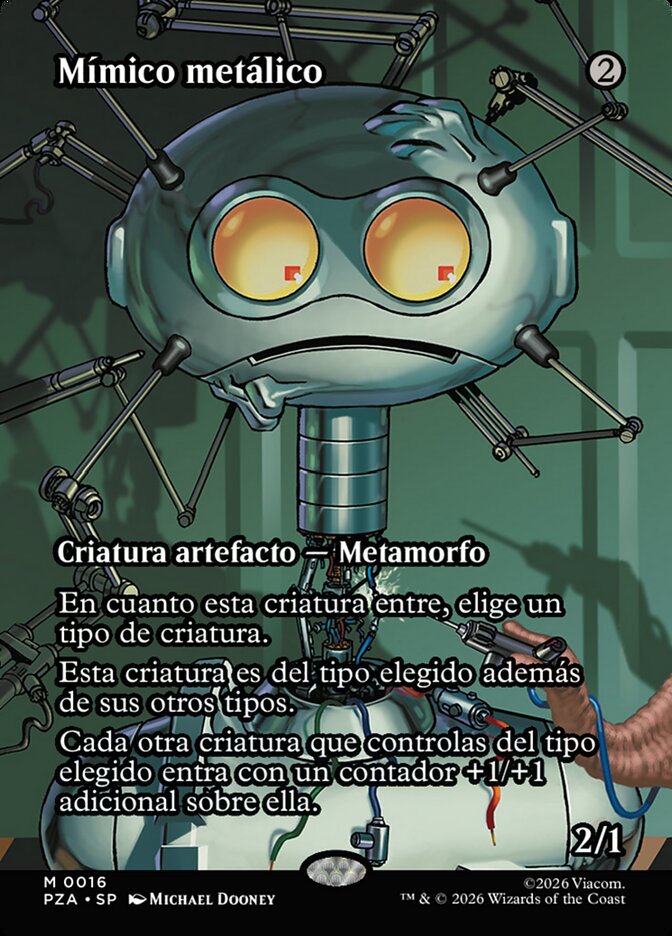 Mímico metálico