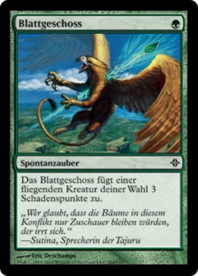 Blattgeschoss