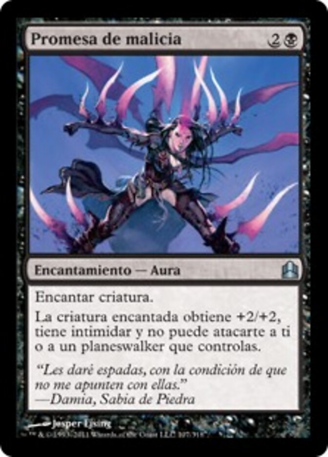 Promesa de malicia